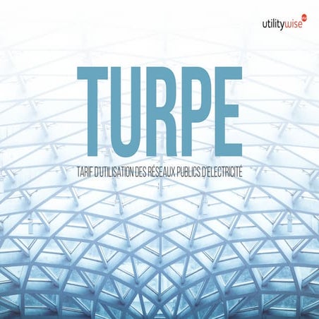 Guide d'explication du TURPE : Utilitywise France | PDF