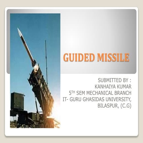 Guided missile