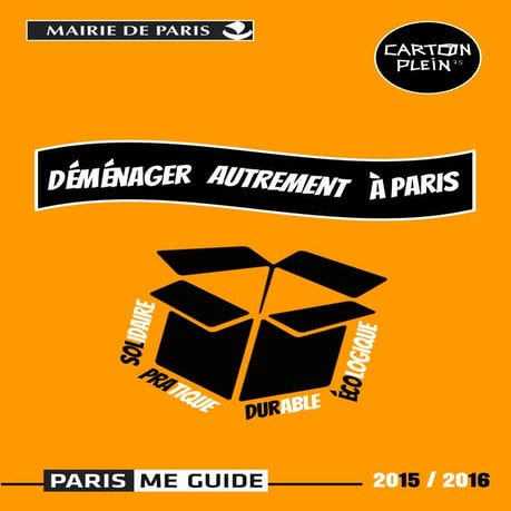 Guide déménager autrement à paris 2015