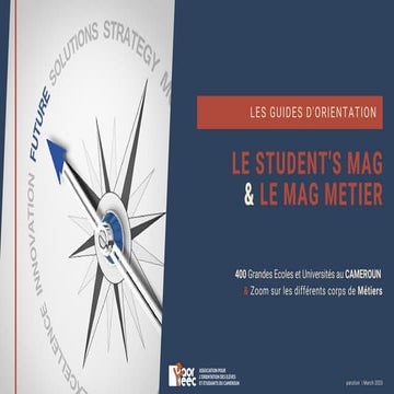 GUIDES D'ORIENTATION GRATUIT : STUDENT'S MAG & MAG METIER | PDF