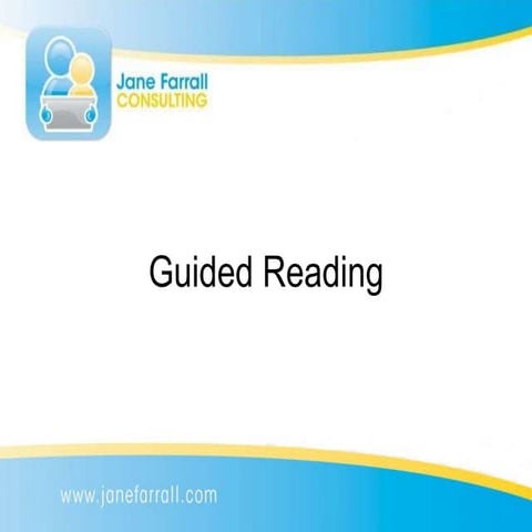Introduction to Guided Reading