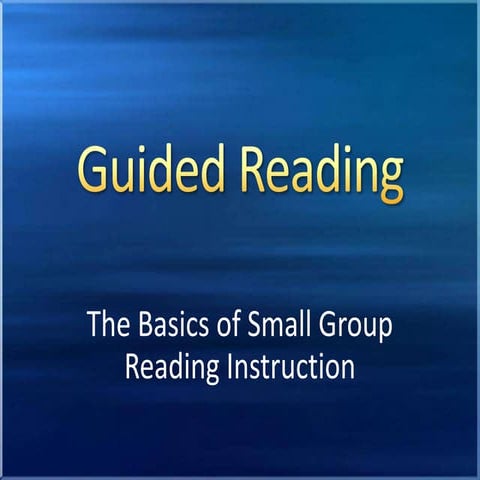 Guided Reading