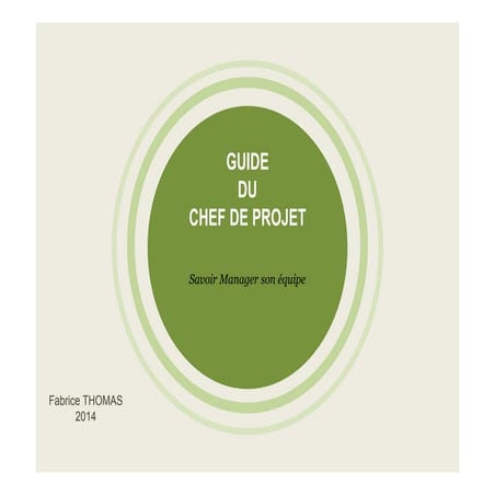 Guide du chef de projet