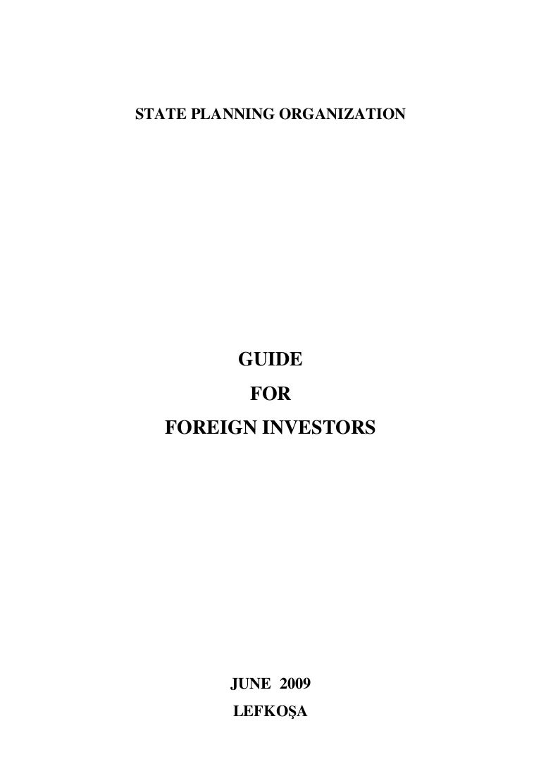 Guide For Foreign Investors