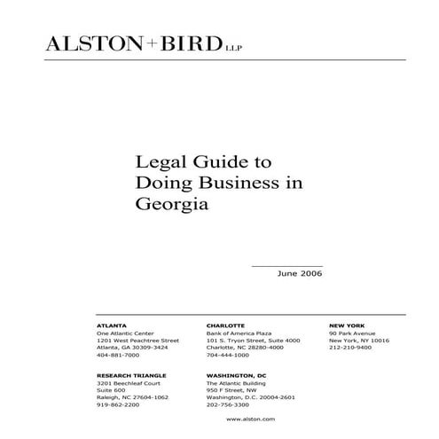 Doing Business in Georgia Guidance File