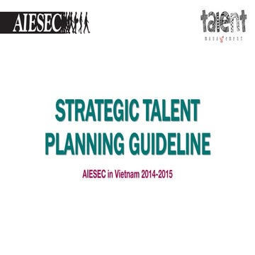 Strategic talent planning