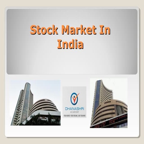 Guideline about Indian Stock Market