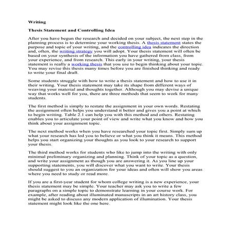 Guideline for dissertation