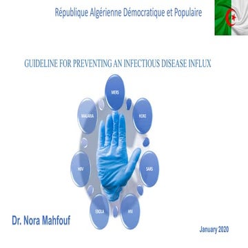 GUIDELINE FOR PREVENTING  AN INFECTIOUS DISEASE INFLUX