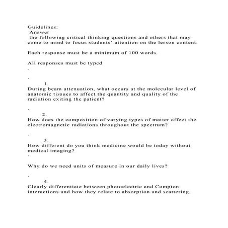 Critical Thinking Practice Questions With Answers – RWOAPJ