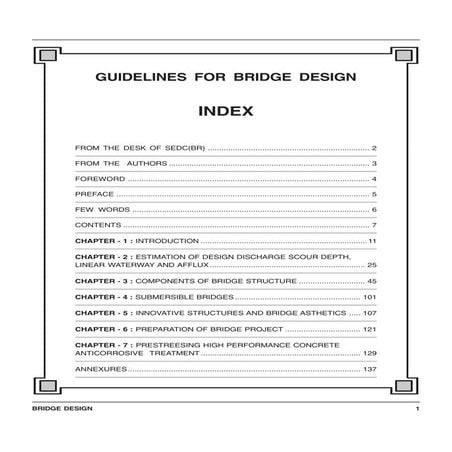 Guide lines bridge_design