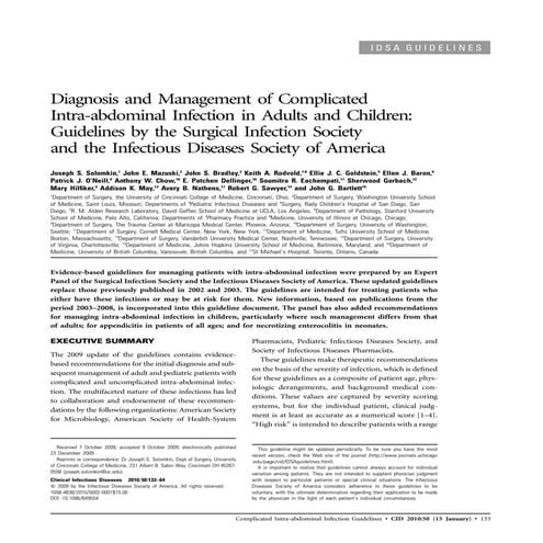 Idsa neutropenia febril | PDF