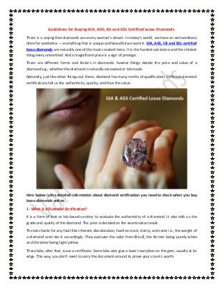 Buy Lab Made Diamonds