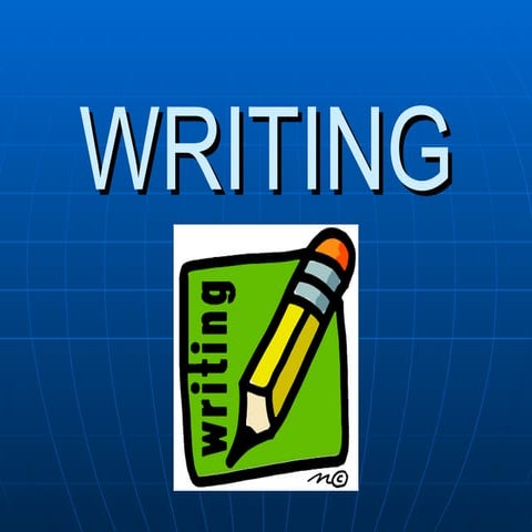 Guidelines for composition writing