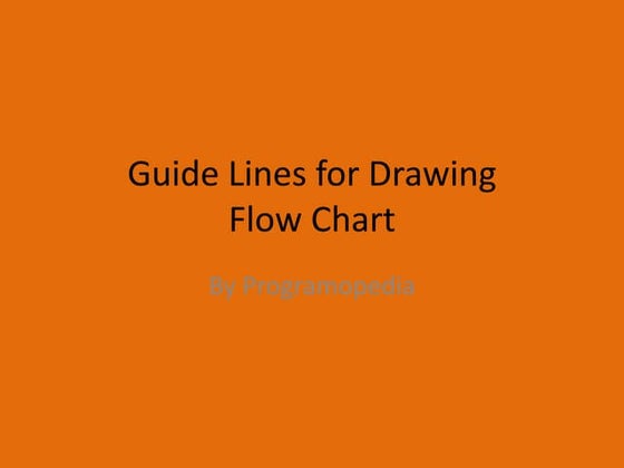 Examples of flow charts | PPT