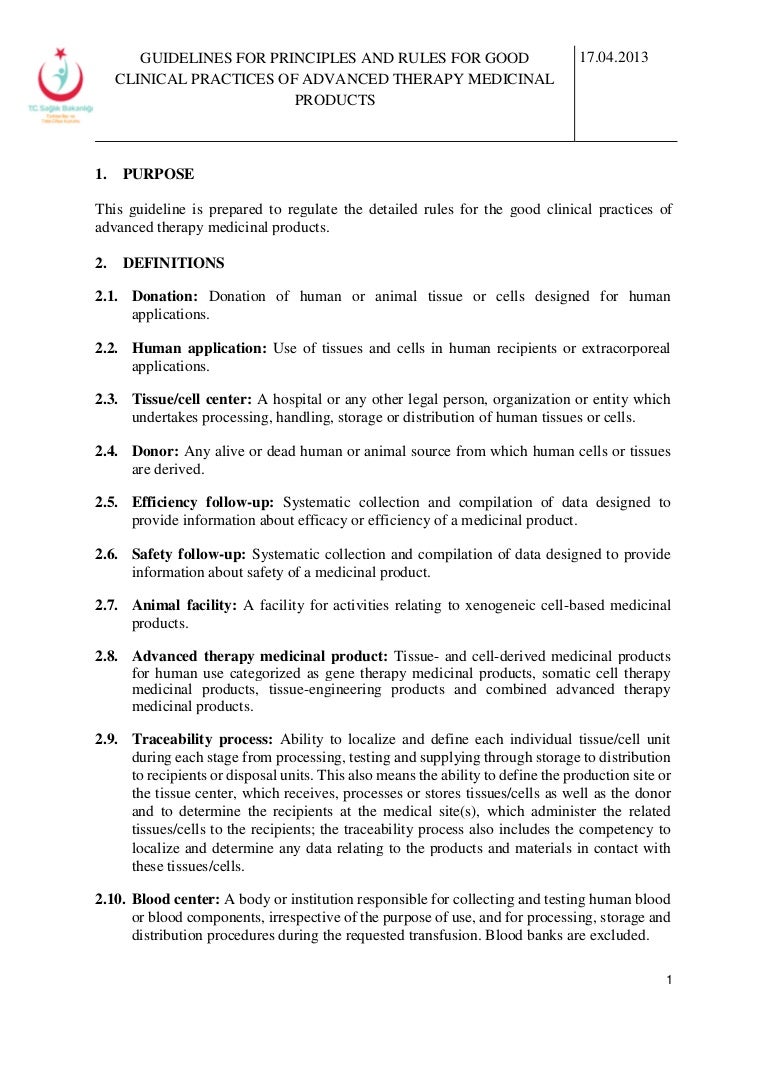 Guidelines for principles and rules for good clinical practices of ad…