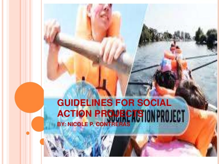 Guidelines for social action projects