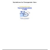 Transgender Guidelines Pdf – Inclusive care of trans and non-binary ...