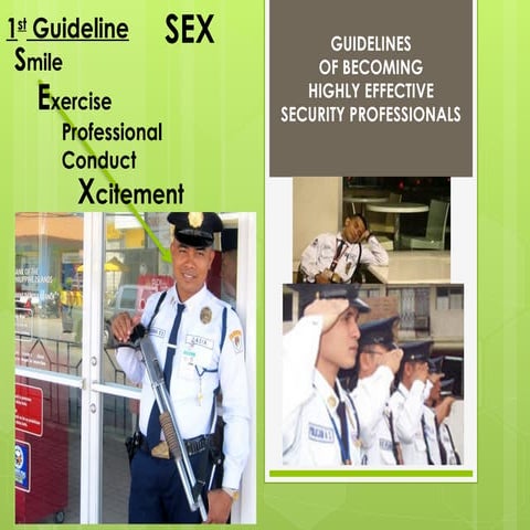 Guidelines of Becoming Highly Effective Security Professionals.pptx