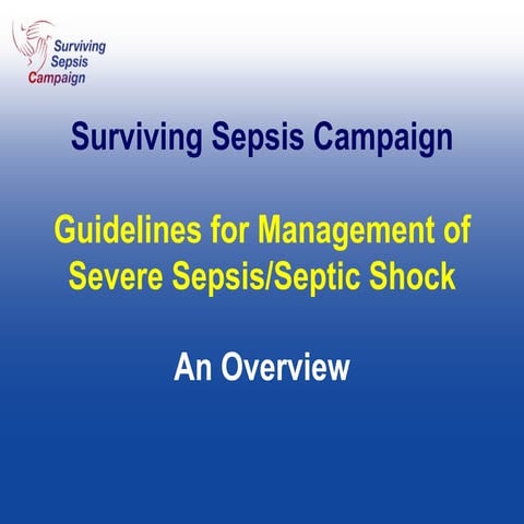 Guidelines Sepsis(Power Point)