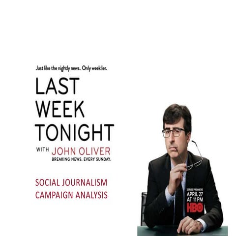 Last Week Tonight With John Oliver | PPTX