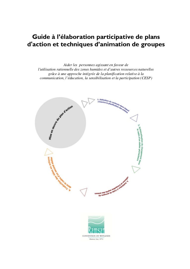 Guide A L Elaboration Participative De Plans D Action Et Techniques D