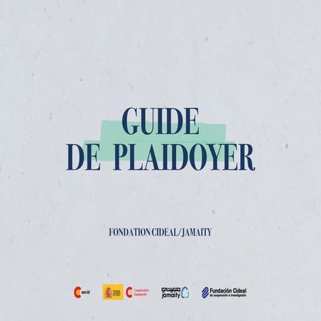 Guide Plaidoyer jamaity 