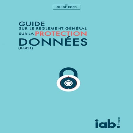 Guide RGPD - IAB France