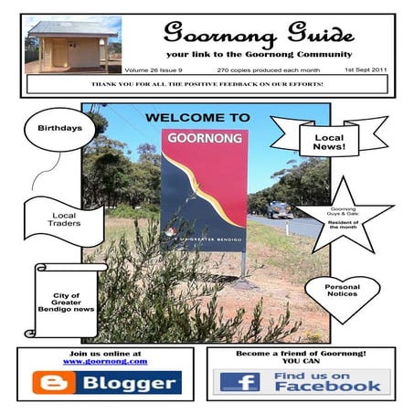 Goornong Guide - Sept 2011