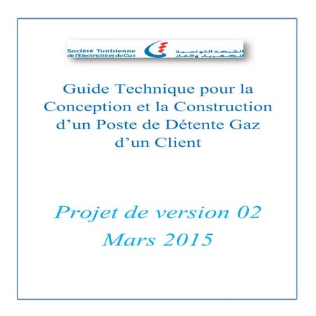 Guide technique pour la conception et la construction d'un poste de ...