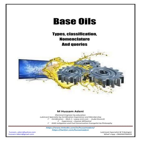 Guide to base oils