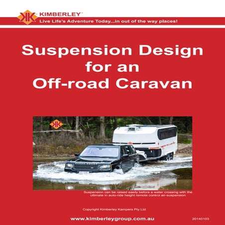 Guide to Best Suspension Design for Off Road Caravan | PDF