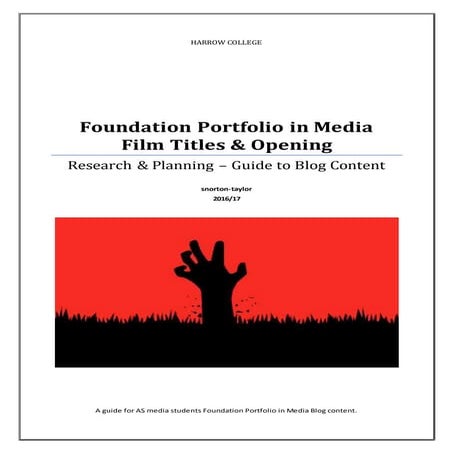 Guide to blog content 2016 17 