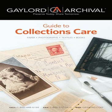 Guide to colections care