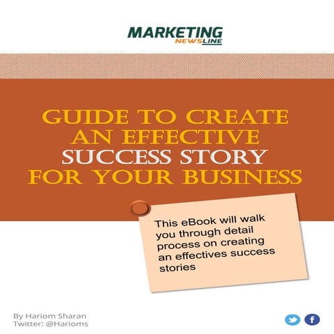 Guide to create an effective success story