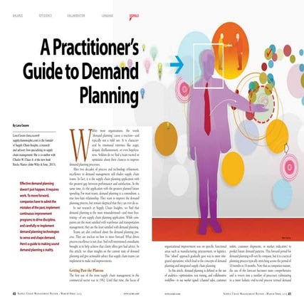 Guide to demand planning
