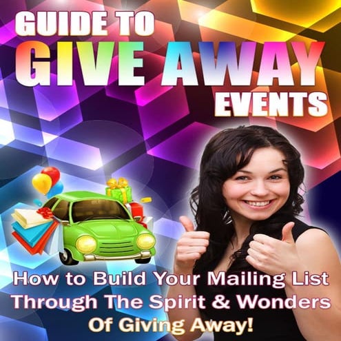Guide to give_away_events