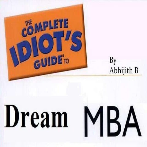 Guide To Mba