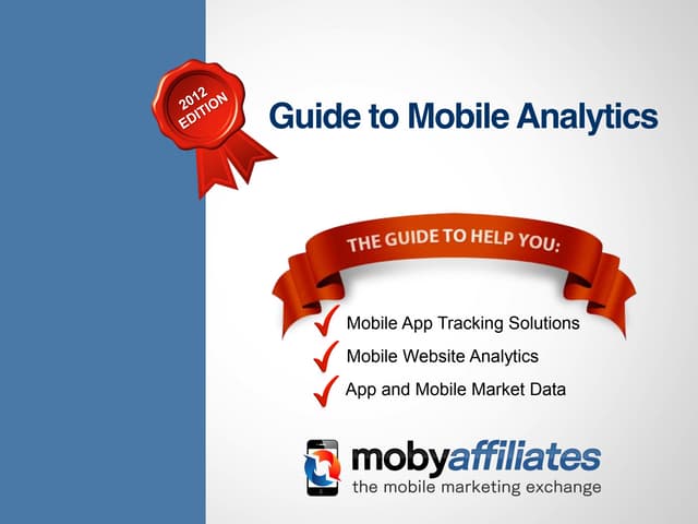 Guide to mobile analytics