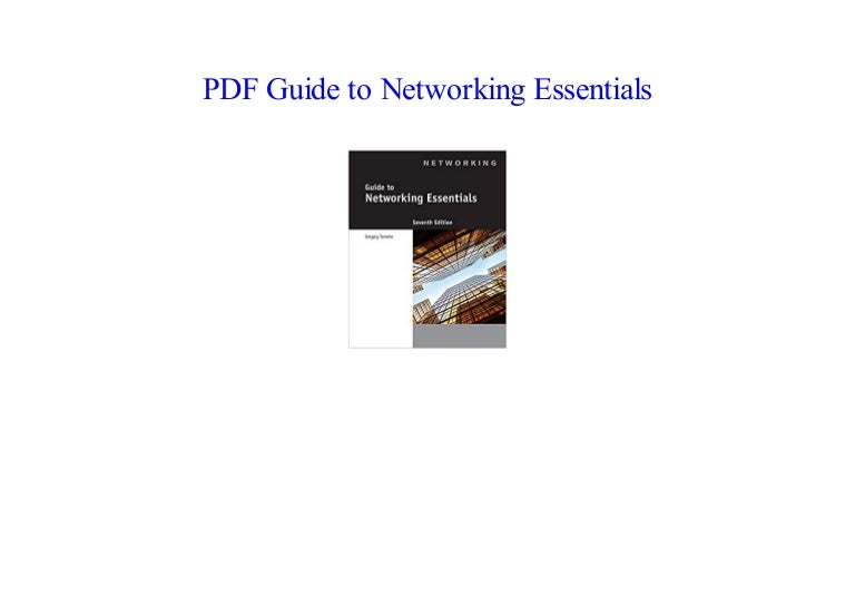 Guide to Networking Essentials EBOOK