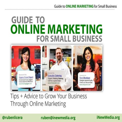 Guide to online marketing for small business