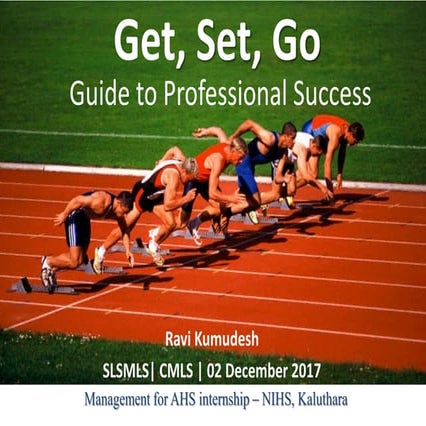 Guide to Professional Success by Ravi Kumudesh