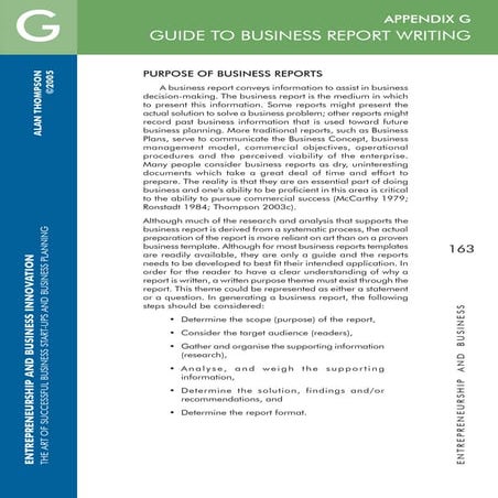 Guide to report_writing | PDF