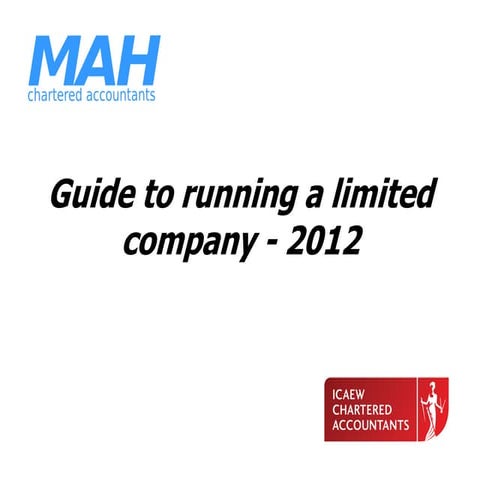 Guide to running a limited company