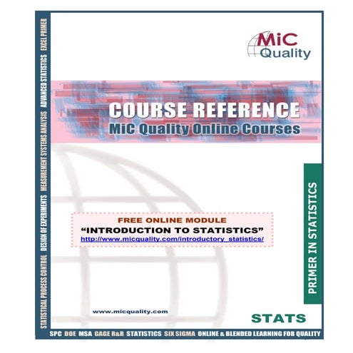 Six sigma statistics