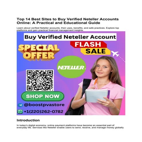 Step‑by‑Step Tips for Successfully Verifying Your Neteller Account in ...