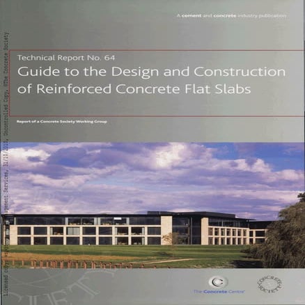 Guide to the design and construction of reinforced concrete flat slabs (1)