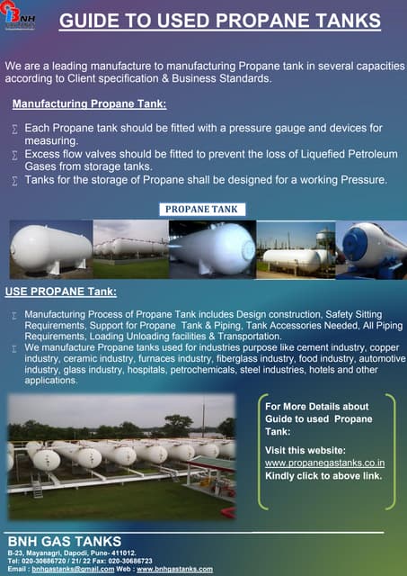 Inspection and testing of anhydrous ammonia tank | PDF