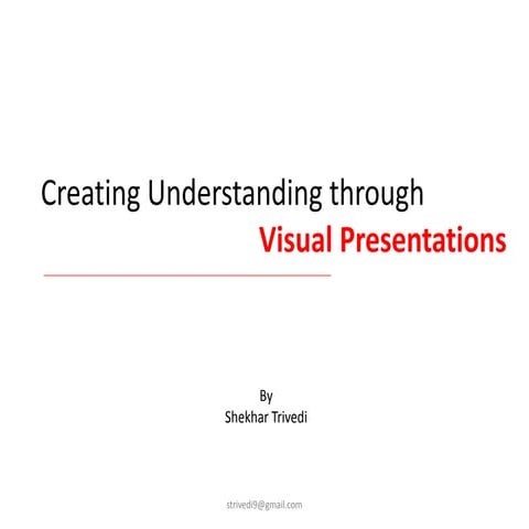 Guide to Visual Presentation | PPT