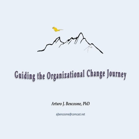 Guiding the Organizational Change Journey